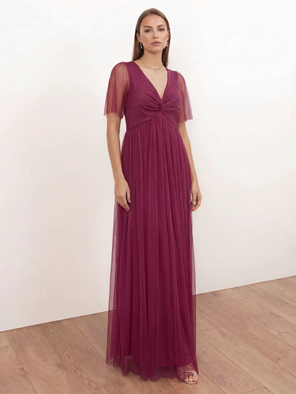 anaya bridesmaid dresses Anaya With Love Cerise Bridesmaid Maxi Dress – Love My Apparel