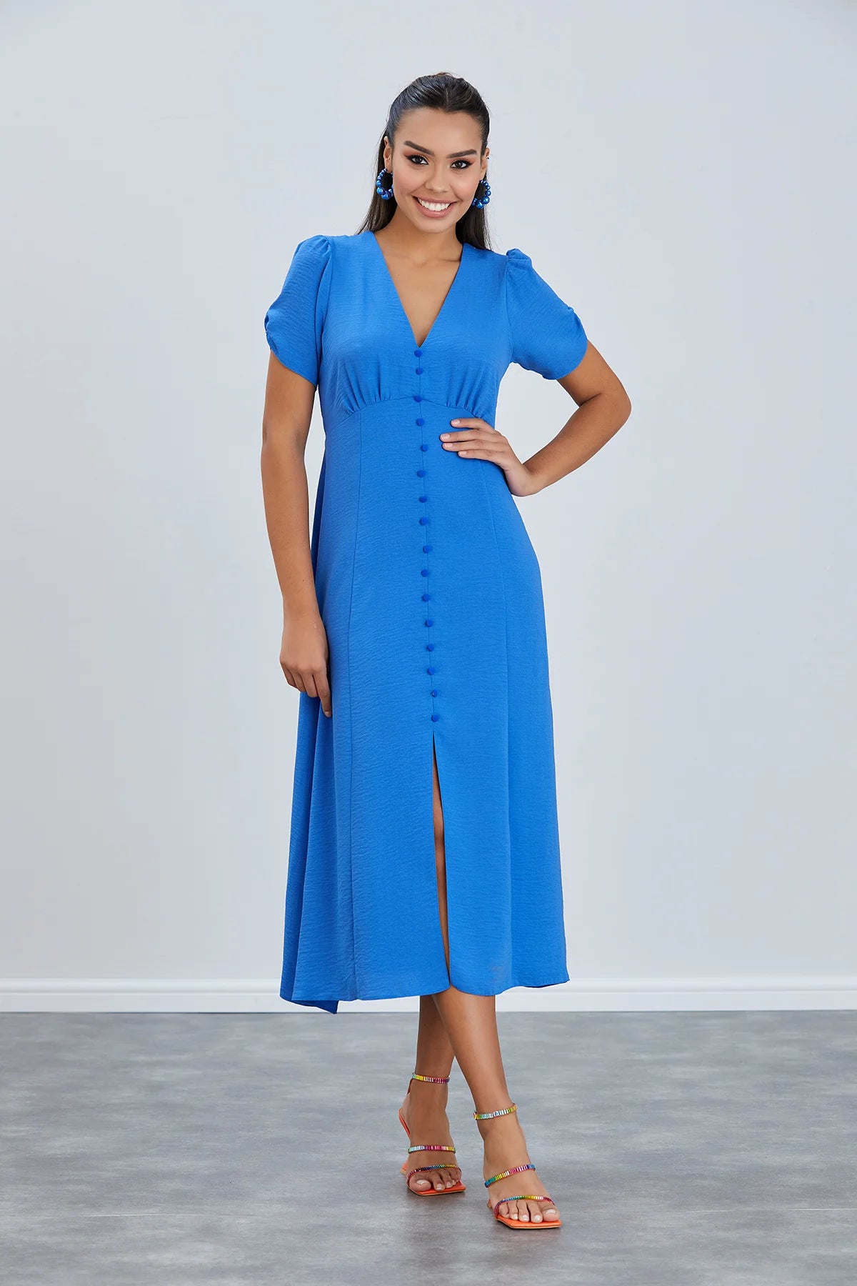 jenerique-cobalt-blue-midi-dress