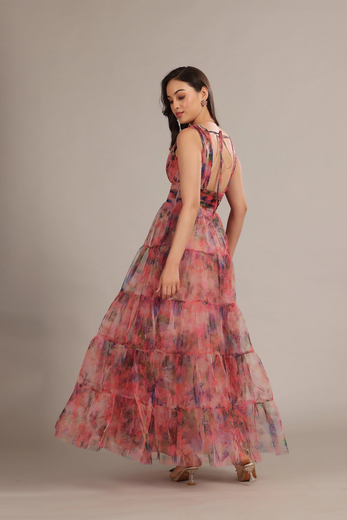 Lace & Beads Candace Red Maxi Tulle Dress – Love My Apparel