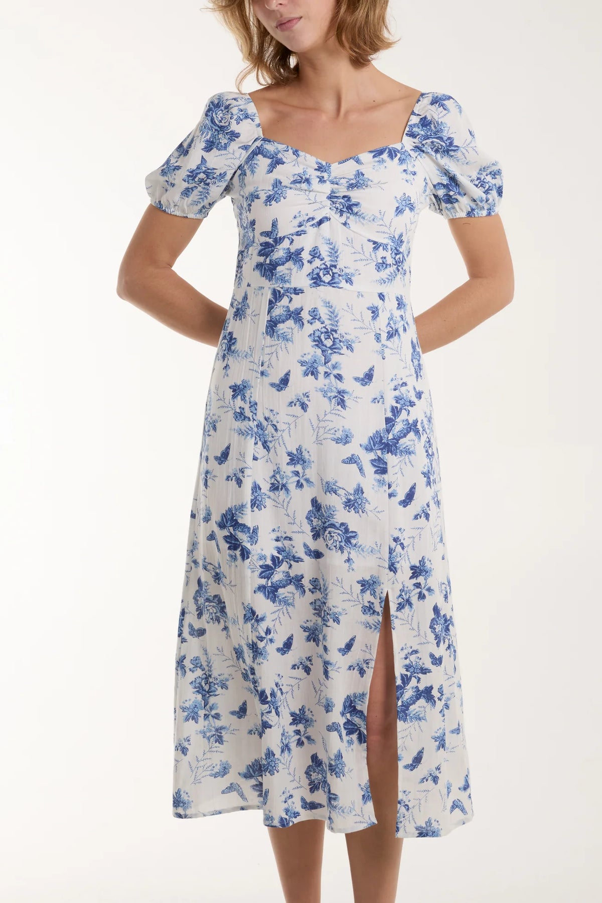 Love-my-apparel-blue-and-white-printed-sweetheart-dress