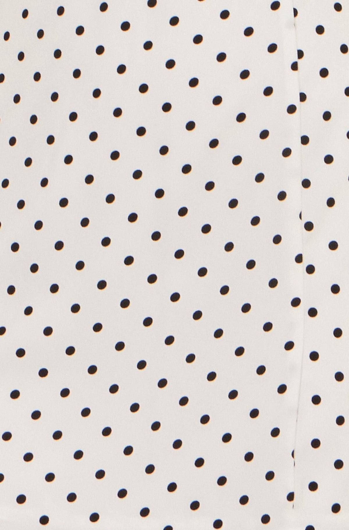 Yumi White Spot Print Wrap Tea Dress