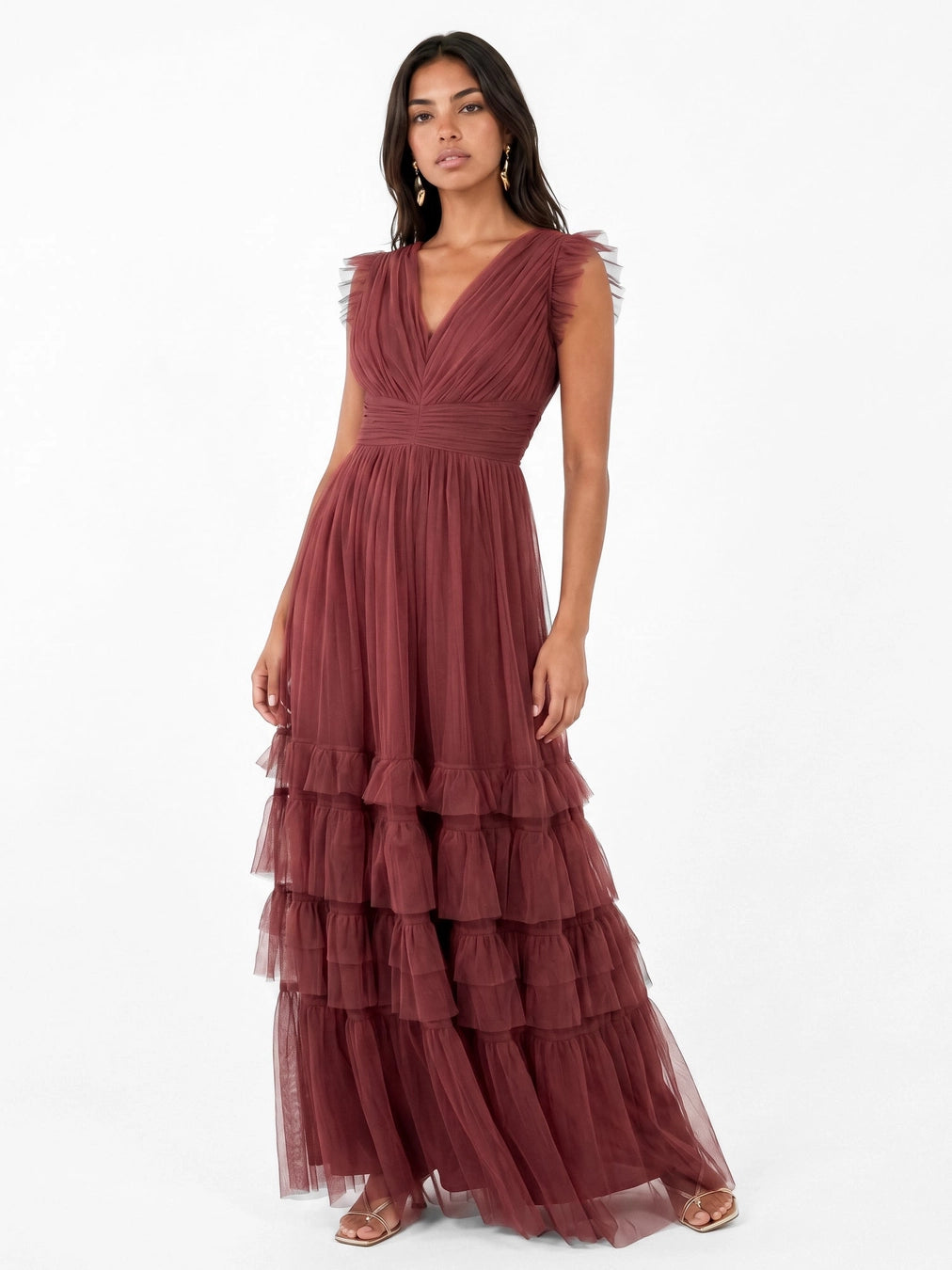 anaya-with-love-rose-brown-tulle-maxi-dress