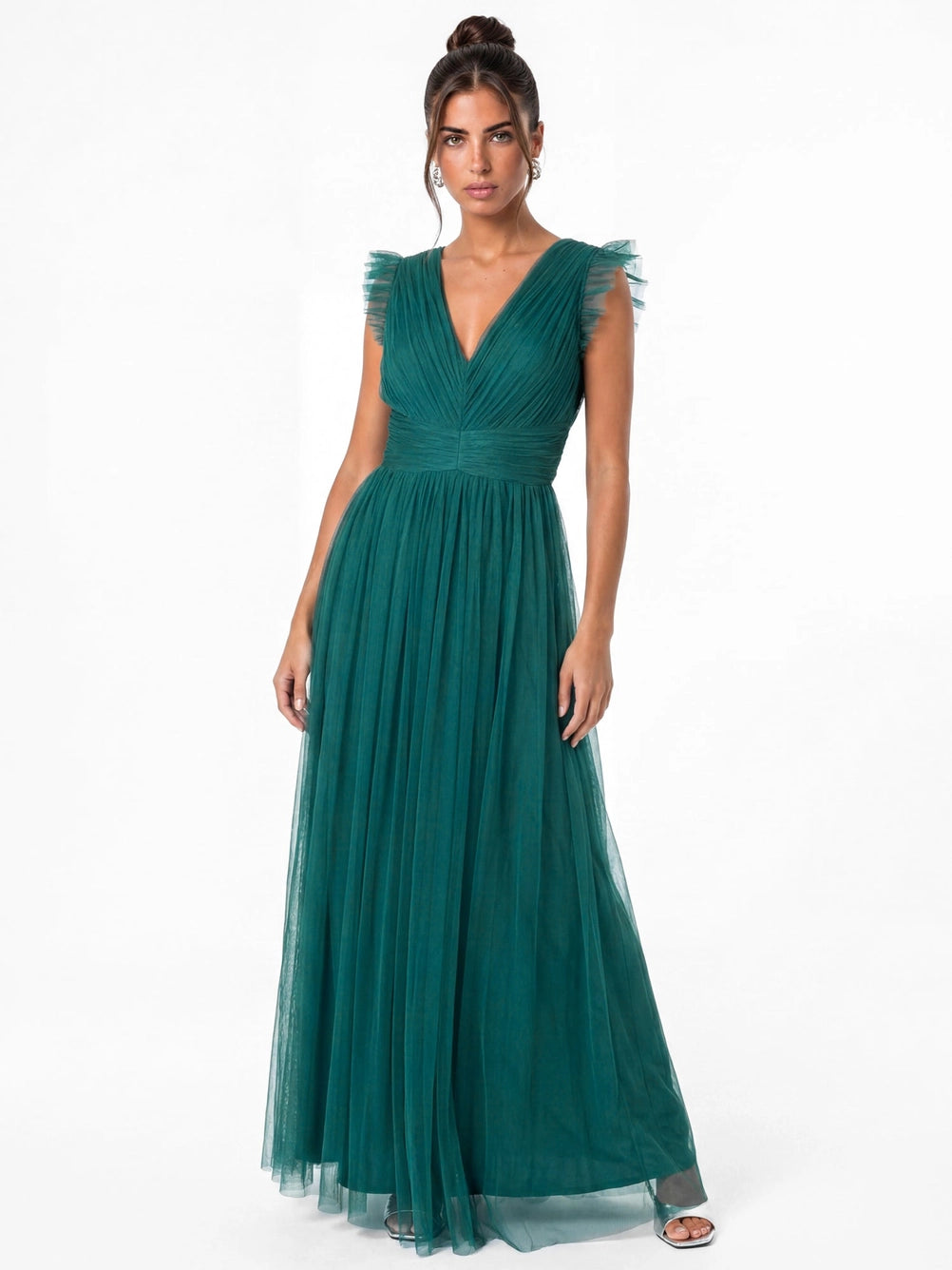 anaya-with-love-teal-tulle-maxi-dress