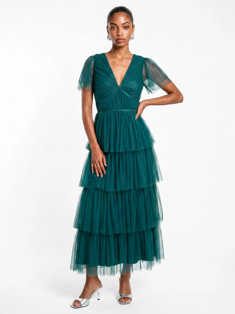 anaya-with-love-teal-tulle-midaxi-dress