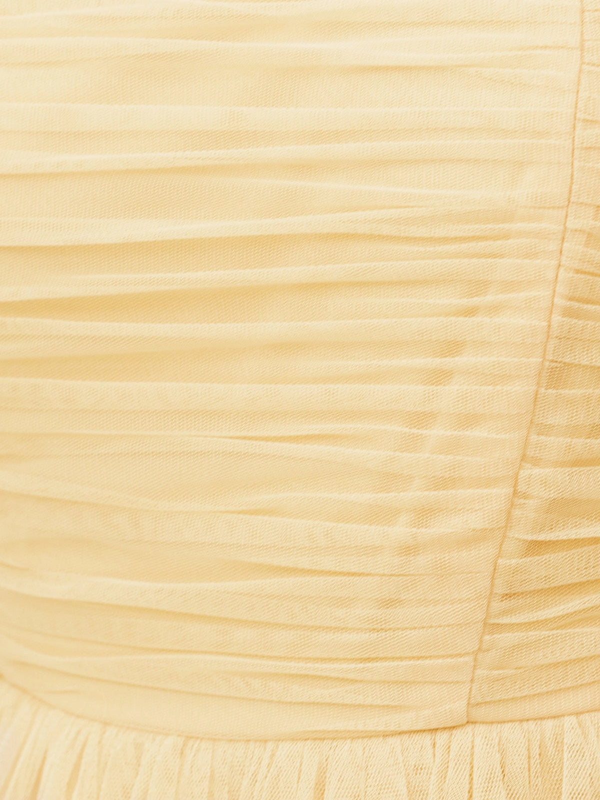 Anaya With Love Butter Yellow Frill Midaxi Dress