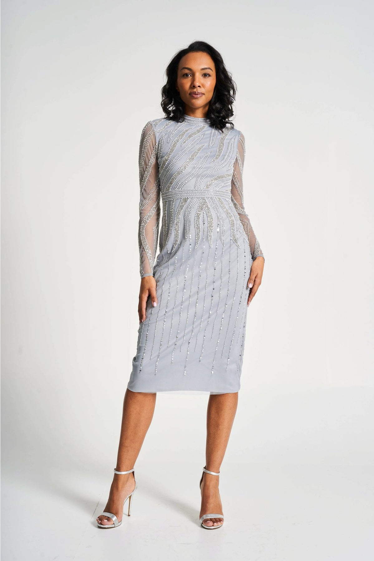 frock-and-frill-hermia-grey-embellished-occasion-dress