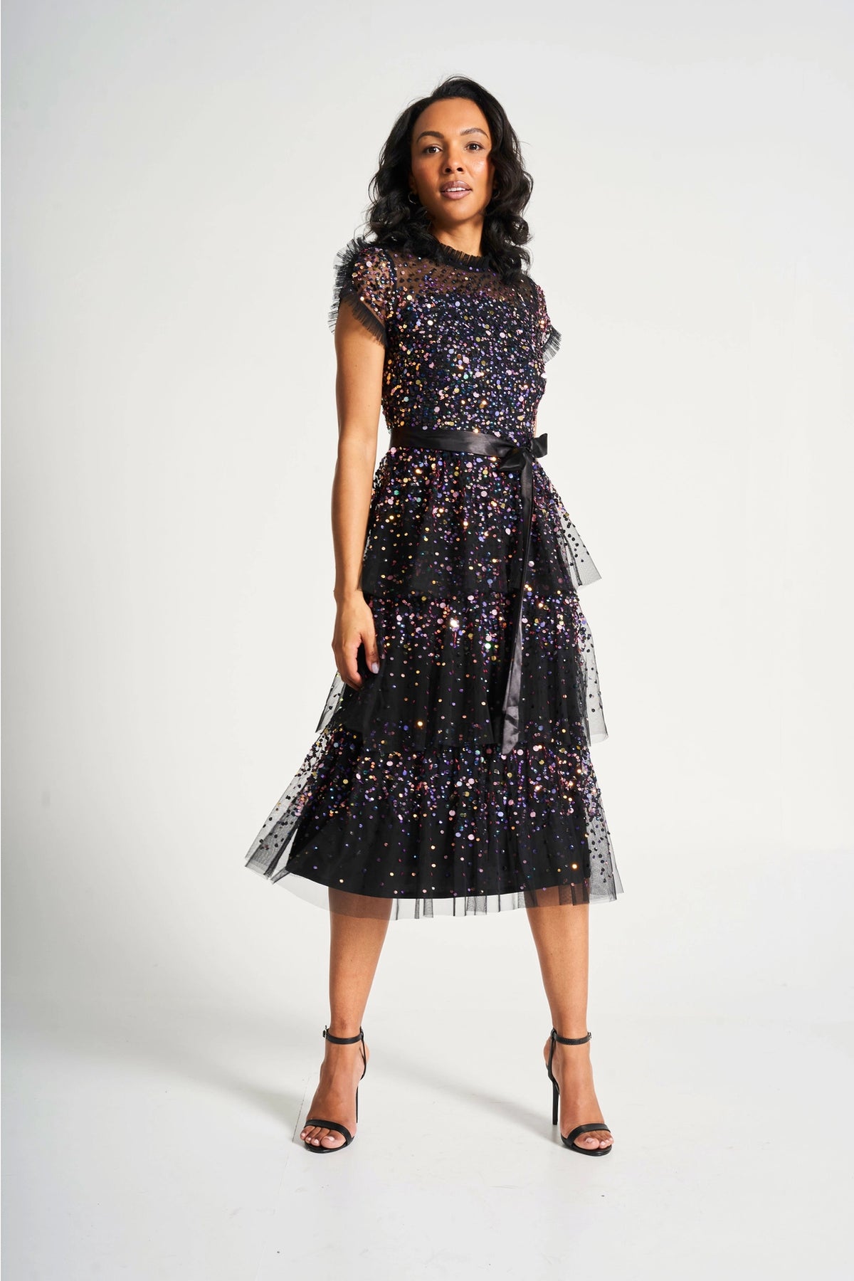 frock-and-frill-medora-sequin-black-tulle-party-dress