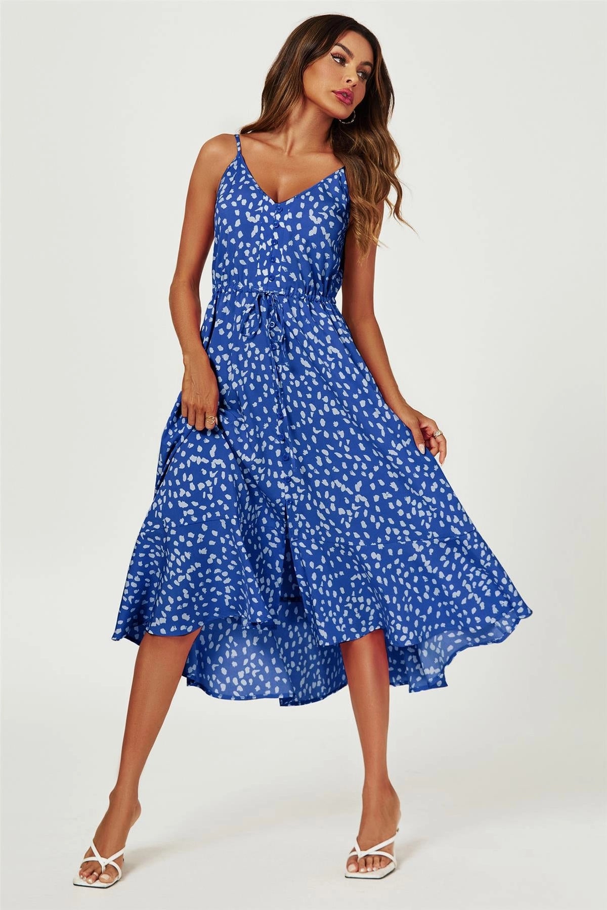 fs-collection-blue-leopard-button-cami-midi-dress