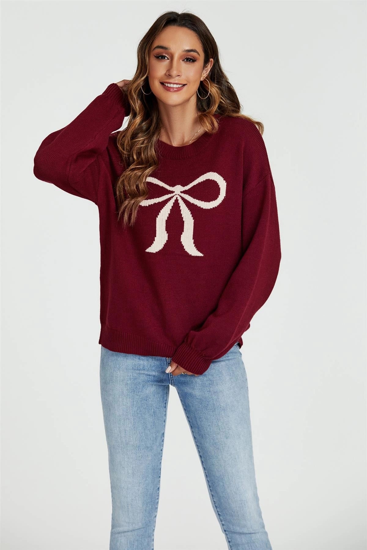 fs-collection-burgundy-bow-jumper-christmas