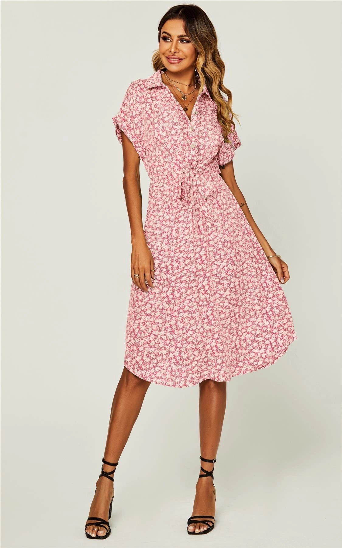 fs-collection-pink-floral-button-front-midi-summer-dress