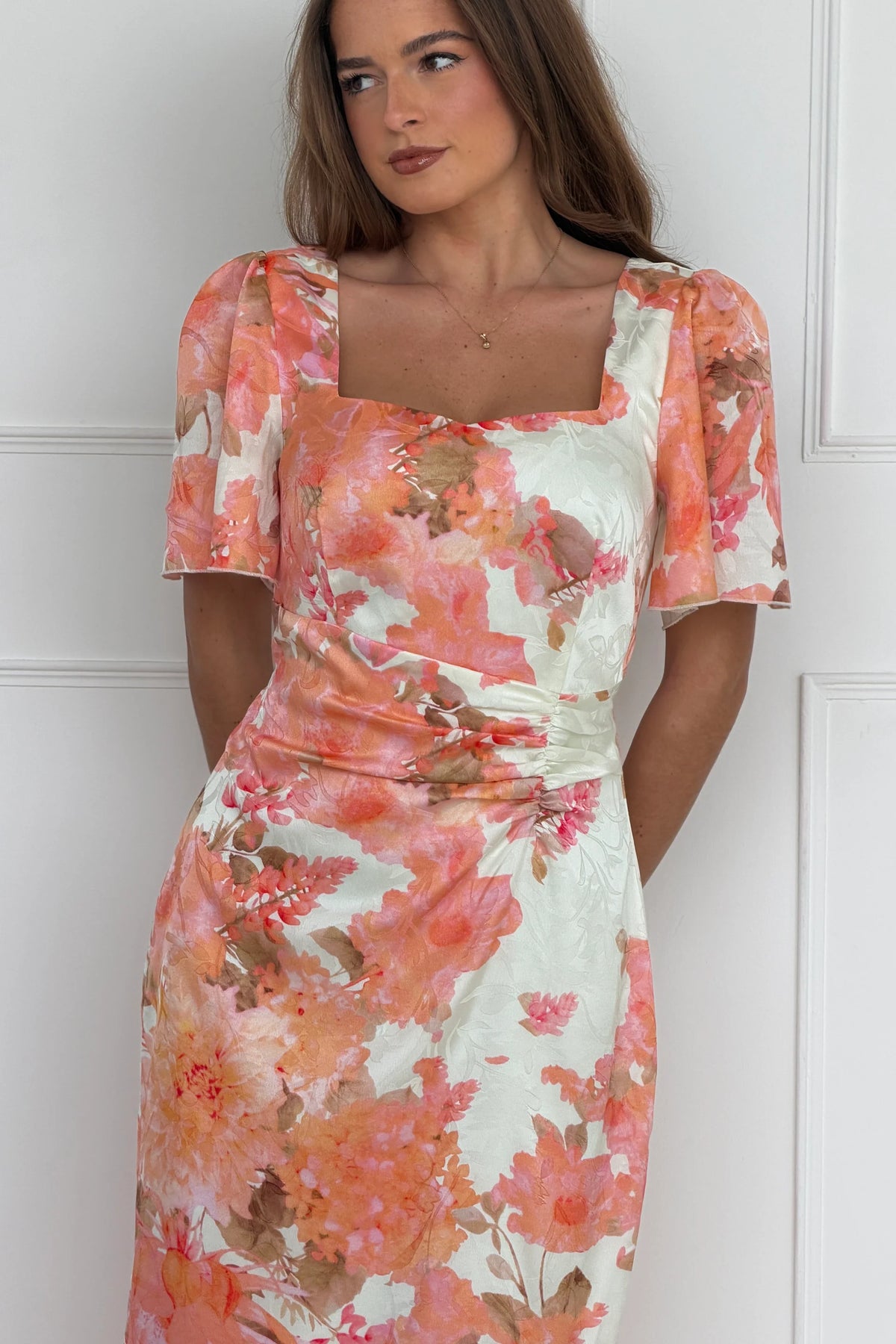 Girl In Mind Heidi Floral Midi Dress