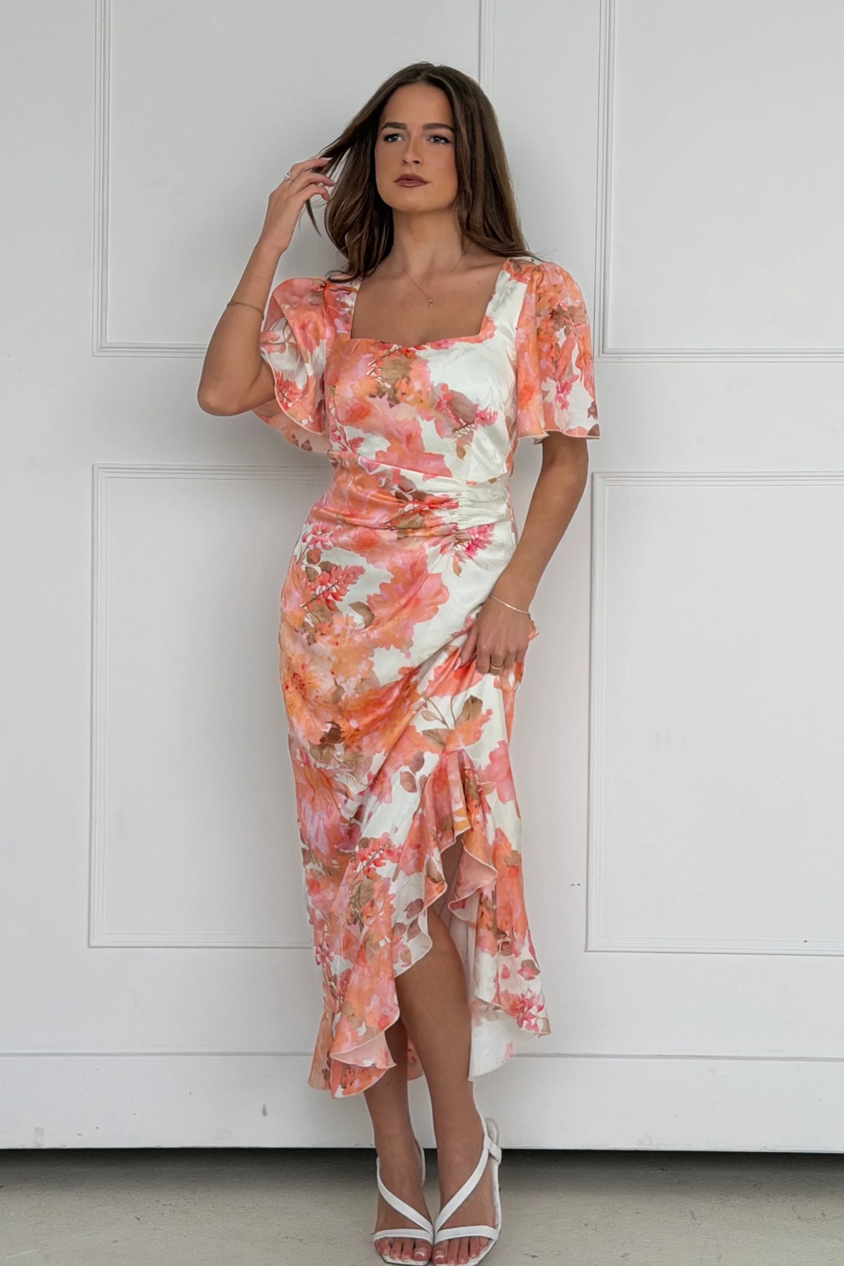 Girl In Mind Heidi Floral Midi Dress