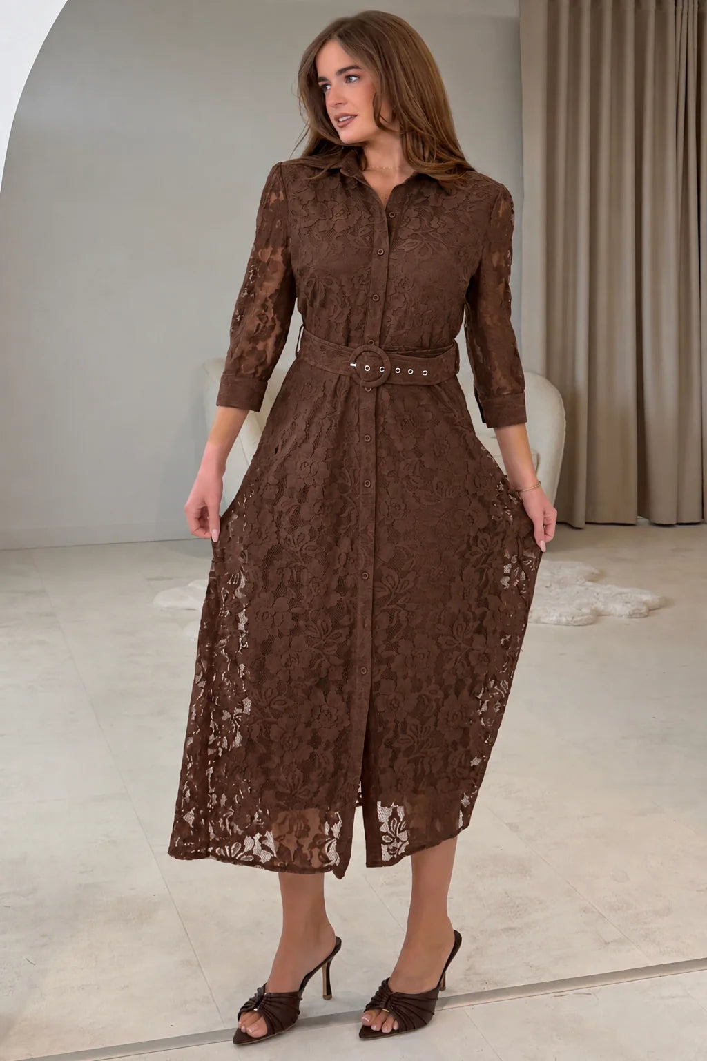 girl-in-mind-tansy-brown-lace-shirt-dress-3