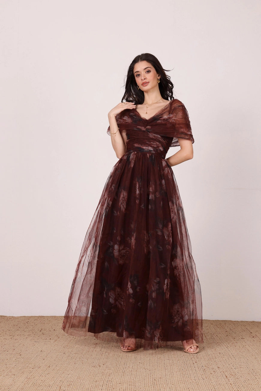 lace-and-beads-gillian-brown-floral-tulle-maxi-dress