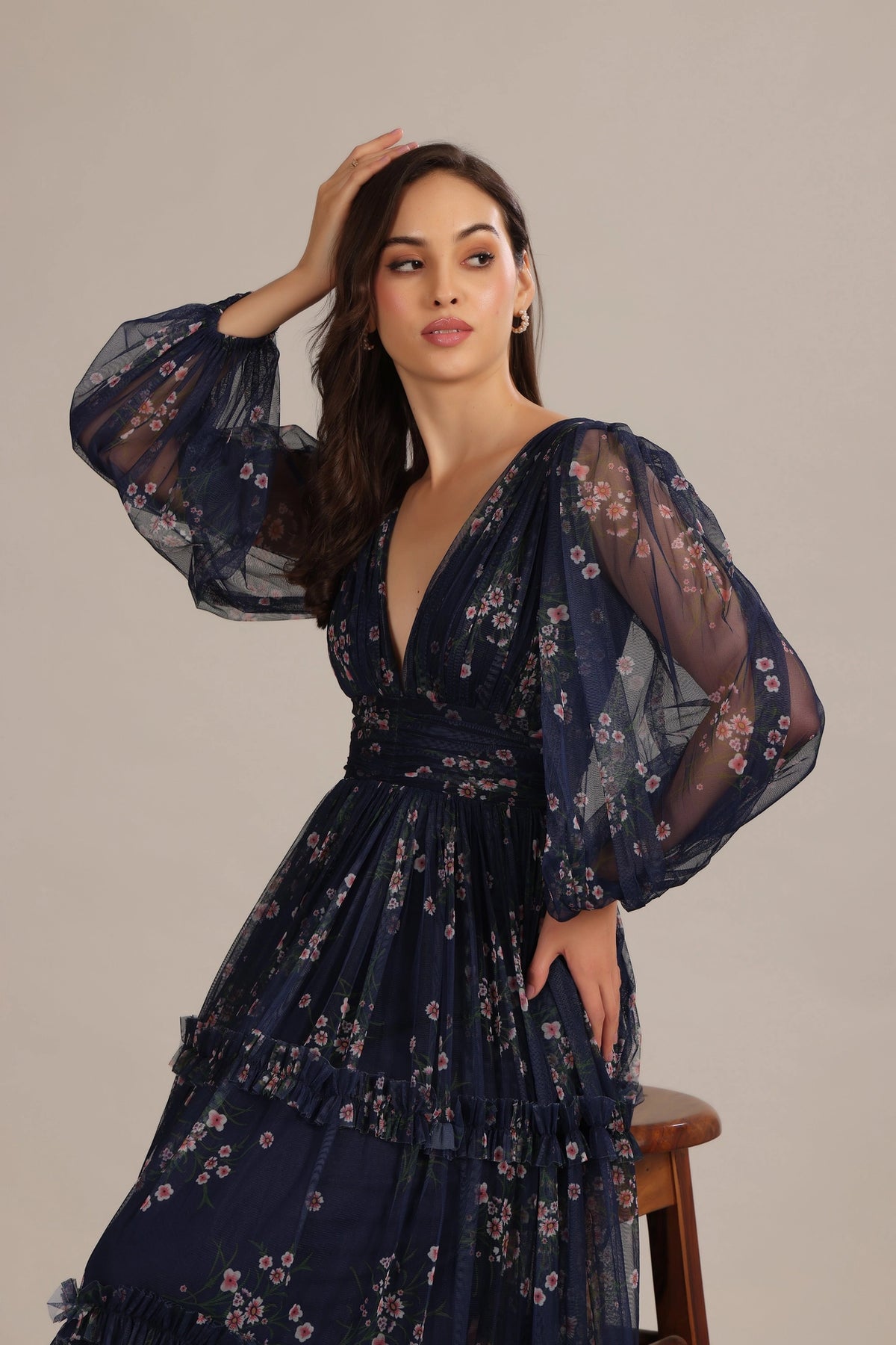 lydia floral maxi dress Restocked!! Lydia Floral Maxi Dress $86! Shop online & in app!