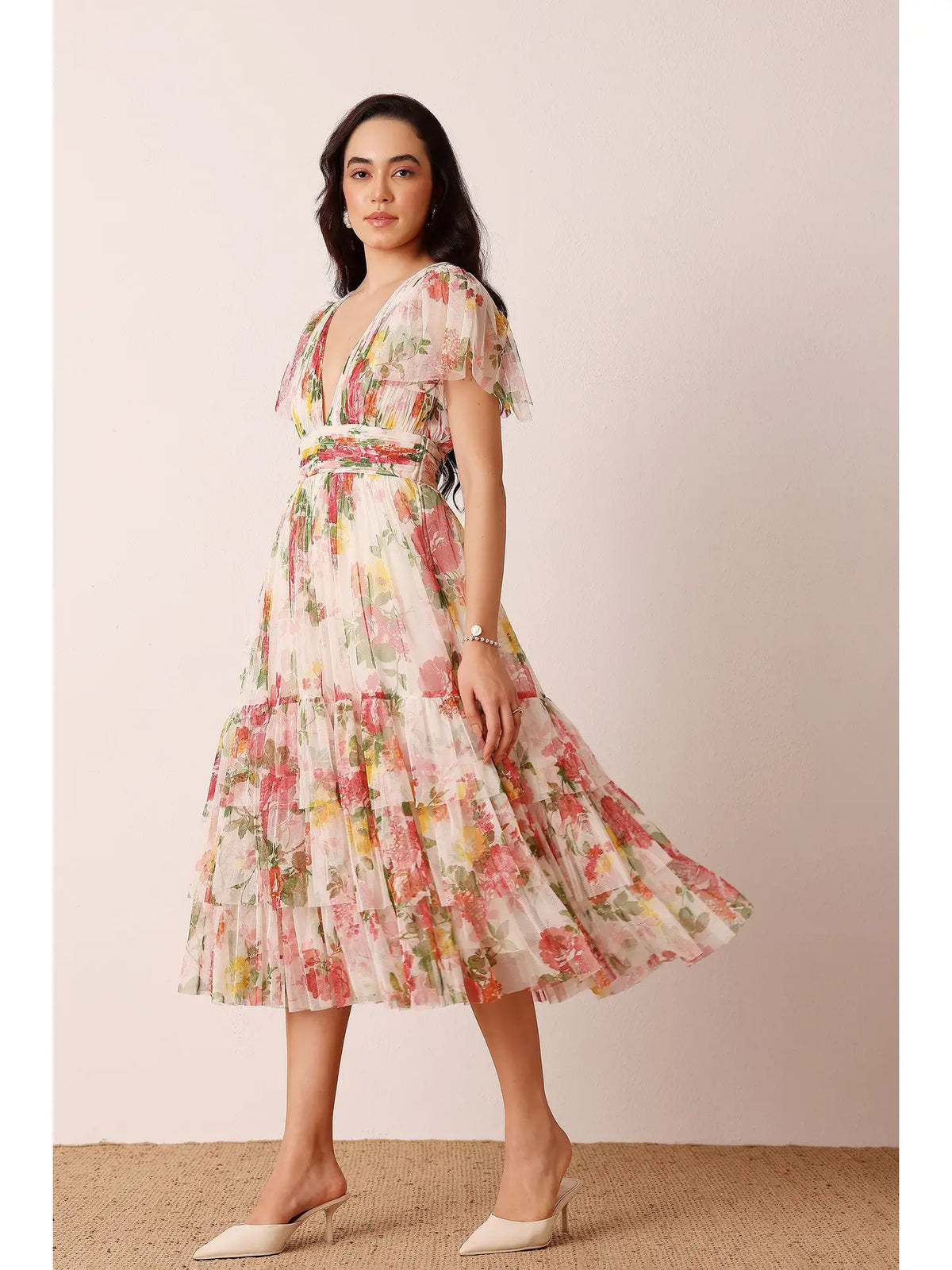 lace-and-beads-madison-tulle-floral-print-midi-pink-dress