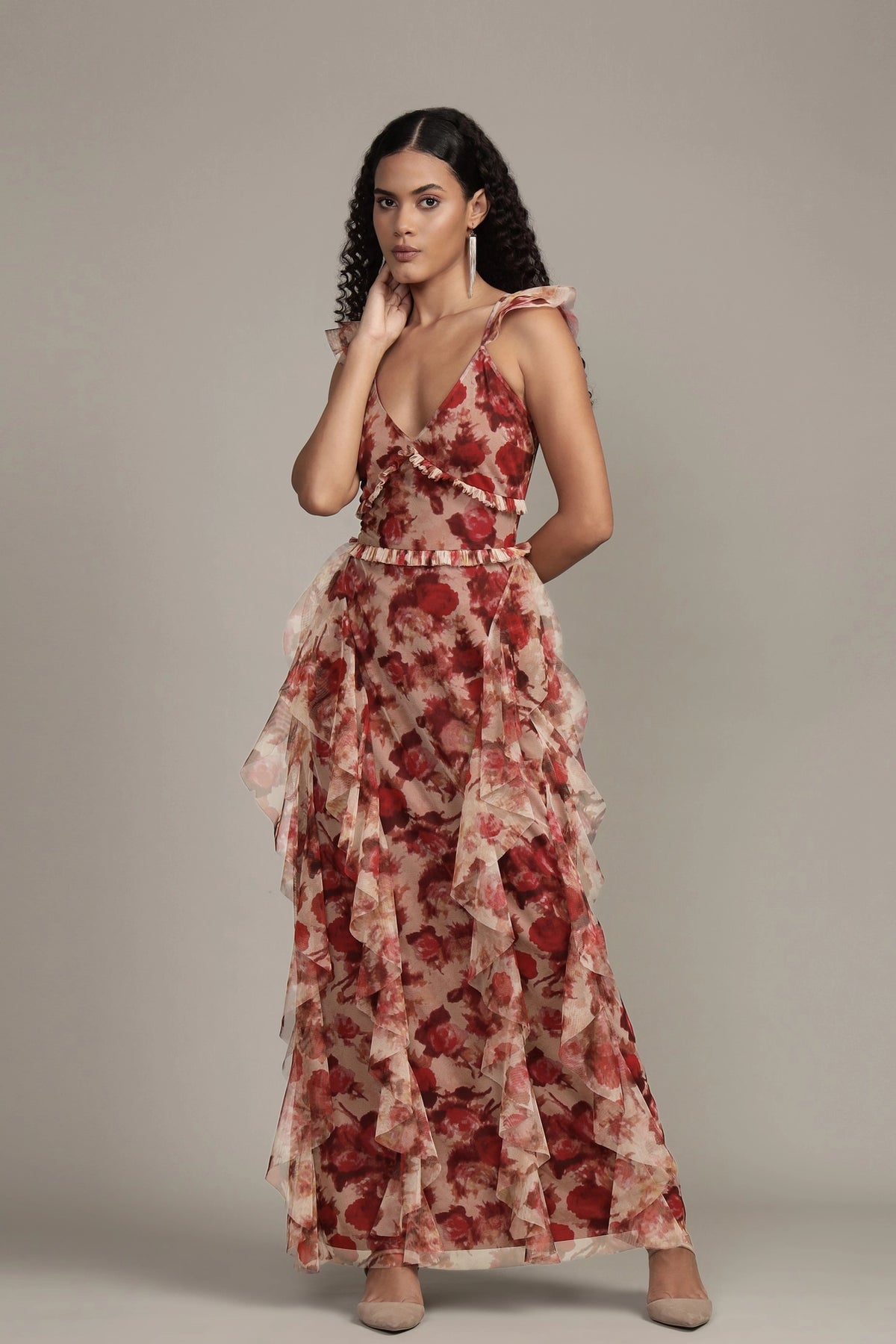 lace-and-beads-malin-floral-beige-rose-red-dress