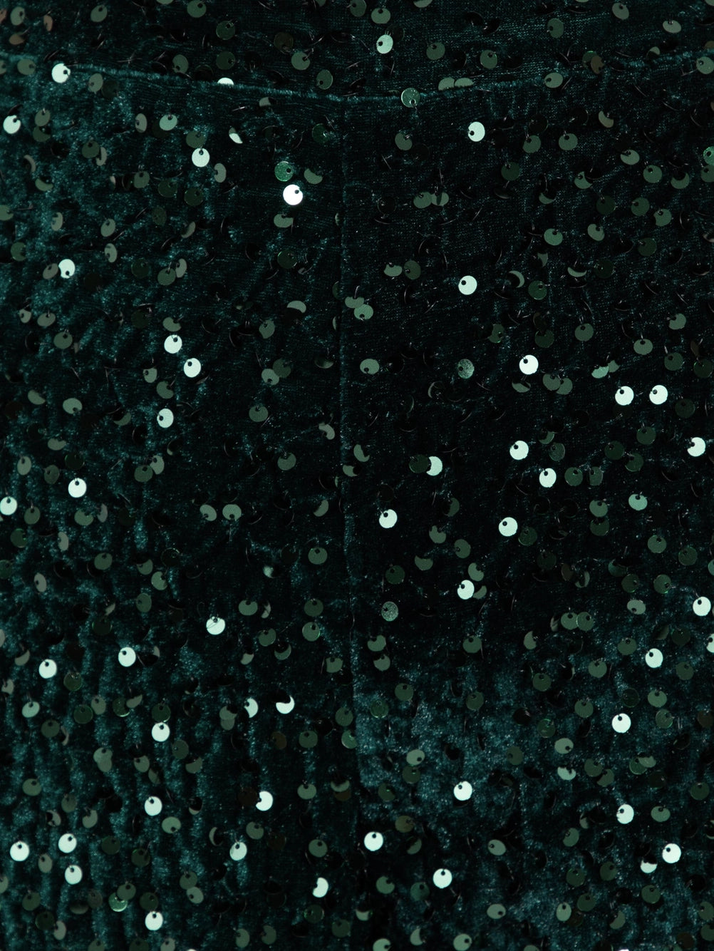 Lovedrobe Emerald Green Velvet Sequin Barrel Trousers