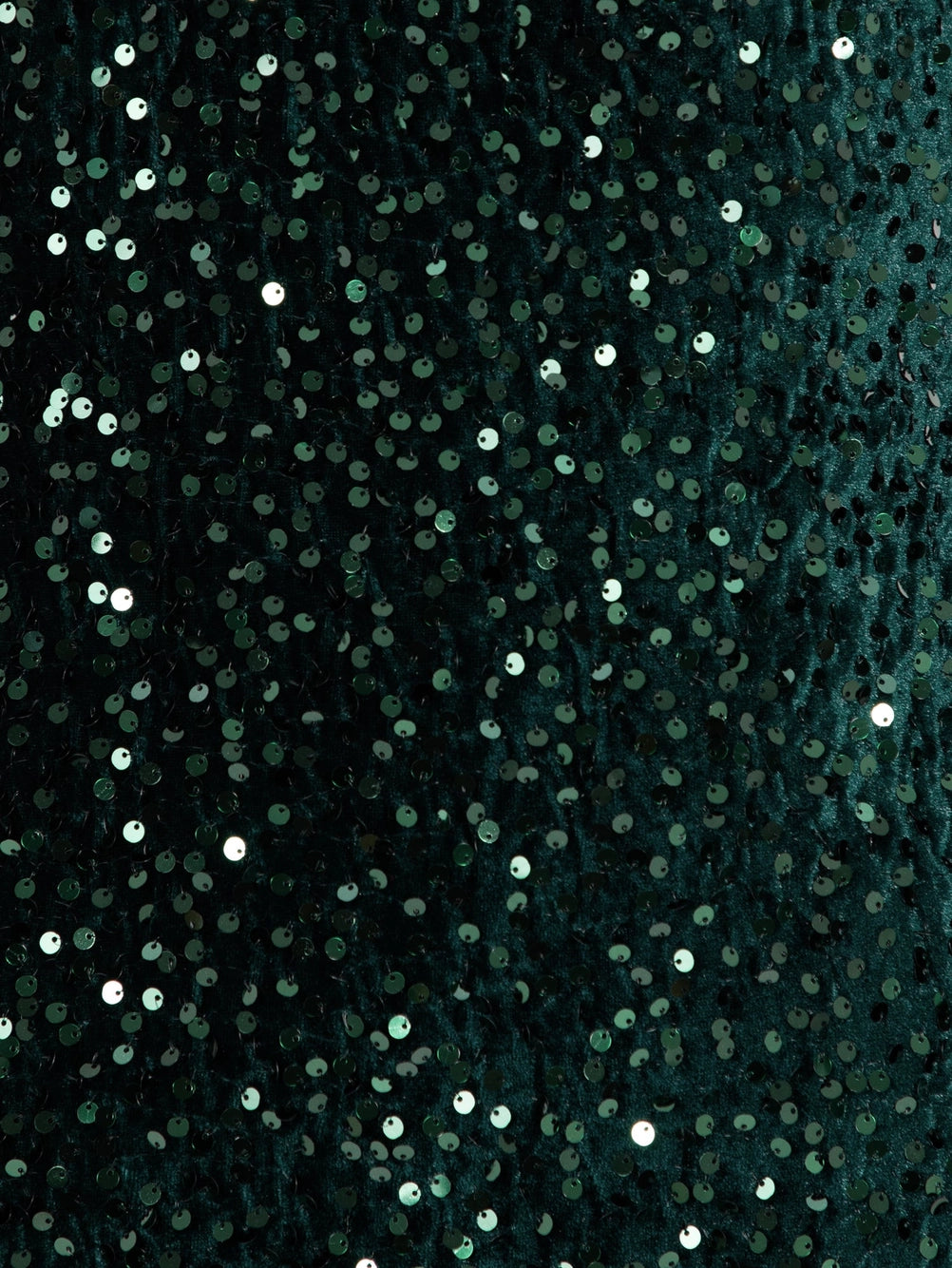 Lovedrobe Emerald Green Embellished Velvet Tie Back Bow Mini Dress