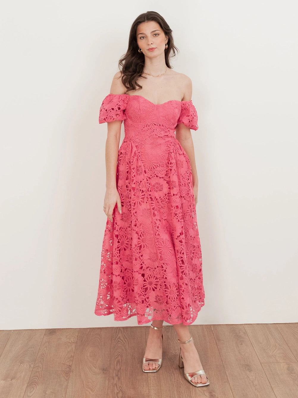 maya-coral-pink-bardot-broderie-anglaise-midi-dress