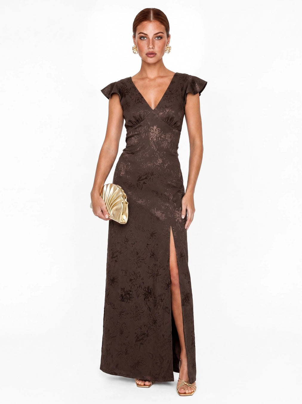 maya-espresso-brown-jaquard-maxi-dress