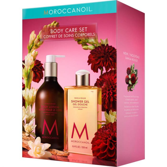 Moroccanoil Dahlia Rouge Shower Gel Gift Set