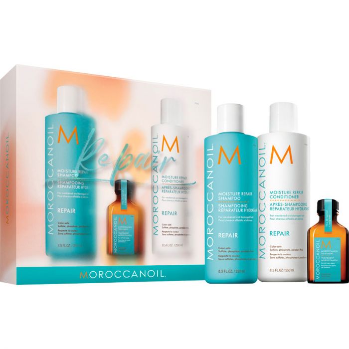 Moroccanoil Shampoo & Conditioner Repair Gift Set