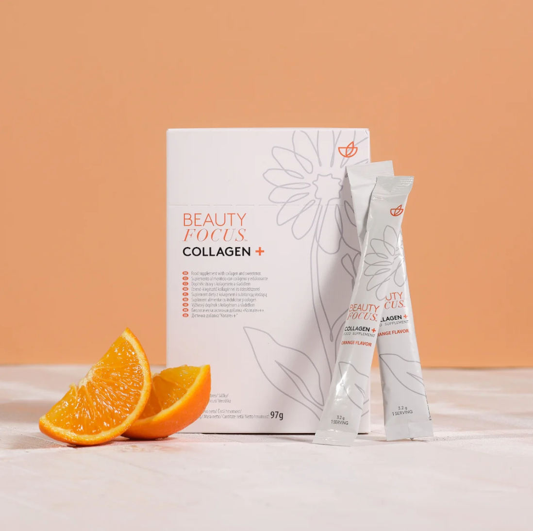 Collagen drink orange nuskin