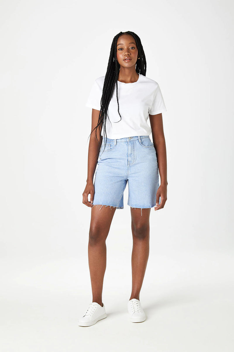 Urban bliss juni shorts blue ripped